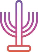 Menorah Vector Icon Design