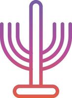 Menorah Vector Icon Design