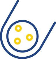 Meteor Vector Icon Design
