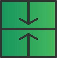 Compress Alt Vector Icon Design