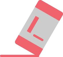 Eraser Vector Icon Design