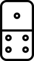 Dice Vector Icon Design