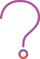 Question Vector Icon Design