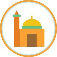 diseño de icono de vector de mezquita