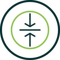 Compress Vector Icon Design