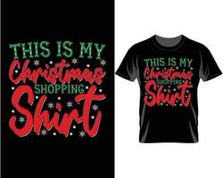 This is my Christmas Ugly Christmas T shirt Design vector