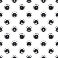 Small speedometer pattern, simple style vector