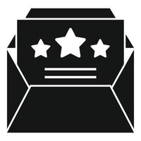 Quality mail icon simple vector. Good success check vector