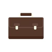 Marketing bag icon flat isolated vector