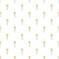 Spaghetti on a fork pattern, cartoon style vector