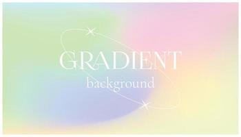 Grainy gradient background.  Holographic colors. Mesh, vector