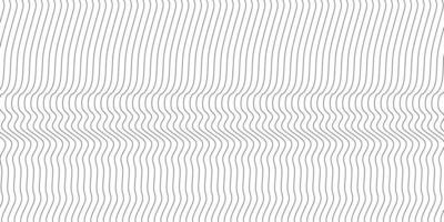 Abstract wavy background. Thin line on white vector