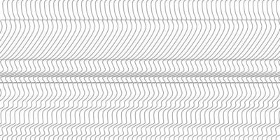 Abstract wavy background. Thin line on white vector