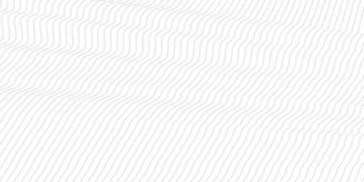 Abstract wavy background. Thin line on white. Abstract particle structure background vector