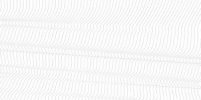 Abstract wavy background. Thin line on white. Abstract particle structure background vector