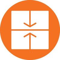 Compress Alt Vector Icon Design