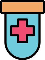 Prescription Bottle Alt Vector Icon Design