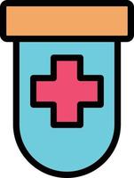 Prescription Bottle Alt Vector Icon Design