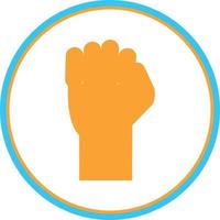 Fist Raised Vector Icon Design