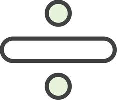 Divide Vector Icon Design