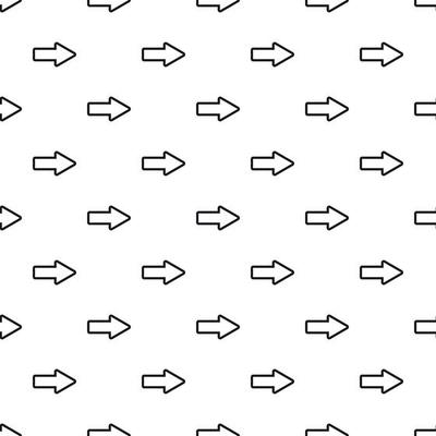 Right arrow pattern, simple style