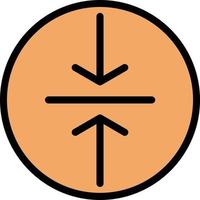 Compress Vector Icon Design