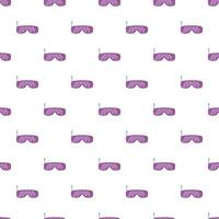 Glasses for virtual reality pattern, cartoon style vector