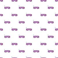 Glasses for virtual reality pattern, cartoon style vector