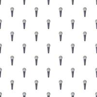 Microphone pattern, cartoon style vector