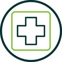 Hospital Symbol Vector Icon Design