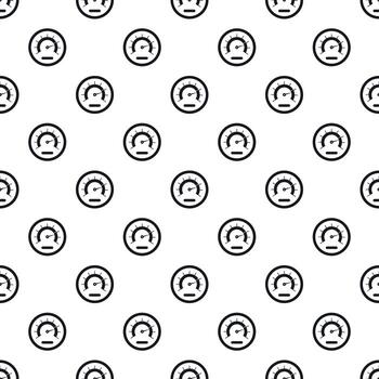 patrón de velocímetro exclusivo, estilo simple vector