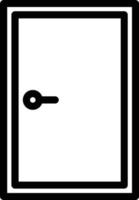 Door Closed Vector Icon Design