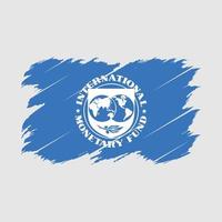 IMF Flag Brush vector