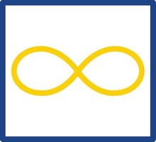 Infinity Vector Icon Design