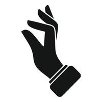 Rock gesture icon simple vector. Rock gesture vector