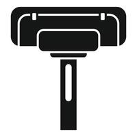Clean mop icon simple vector. Cleaning pool vector