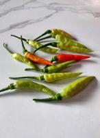 Indonesian's local chilli pepper photo