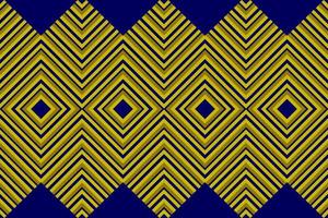 Luxurious elegant gold and deep blue color seamless interlaces geometric seamless design pattern vector for backdrop background wall paper fabric textile home and decoration paper wrap notebook