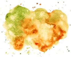 watercolor abstract stain splattered png