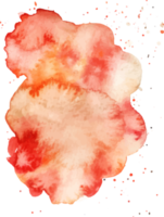 watercolor abstract stain splattered png