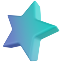 Sternprisma 3D-Rendersymbol png