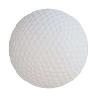 icône de rendu 3d balle de golf png