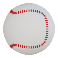 icono de render 3d de béisbol png