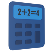 Calculate 3D Render Icon png