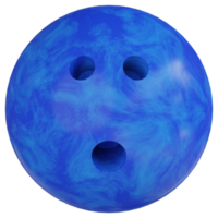 icono de render 3d de bola de bolos png