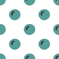 Blueberry. Winter festival seamless pattern. Abstract berries background. vector