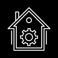 icono de vector de automatización del hogar