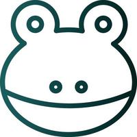 Frog Vector Icon Design