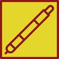 Pen Square Vector Icon Design