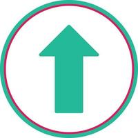 Long Arrow Alt Up Vector Icon Design